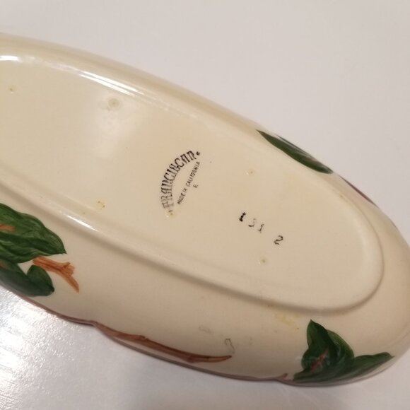 Franciscan Apple Relish / Celery Dish - Picture 4 of 4